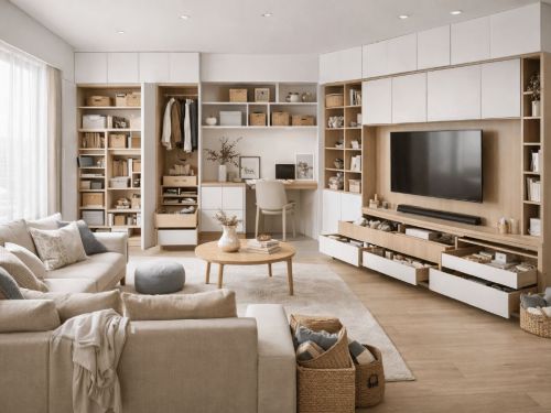 客廳一亂就顯小？這些設計技巧讓空間瞬間放大